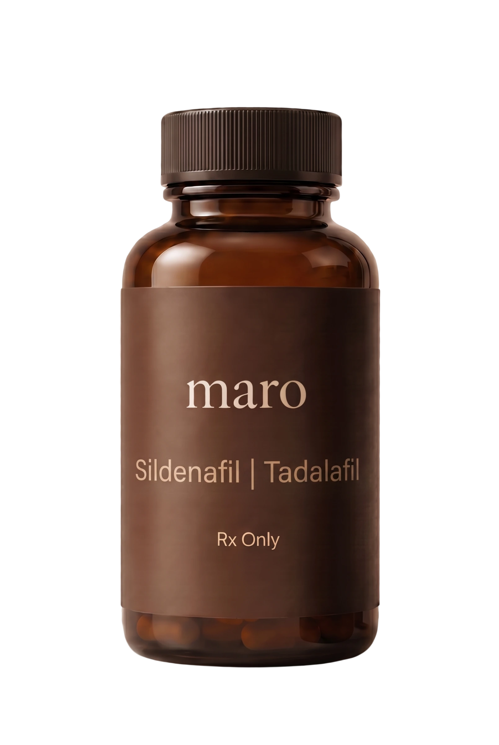 Maro Signature Sildenafil and Tadalafil blend bottle